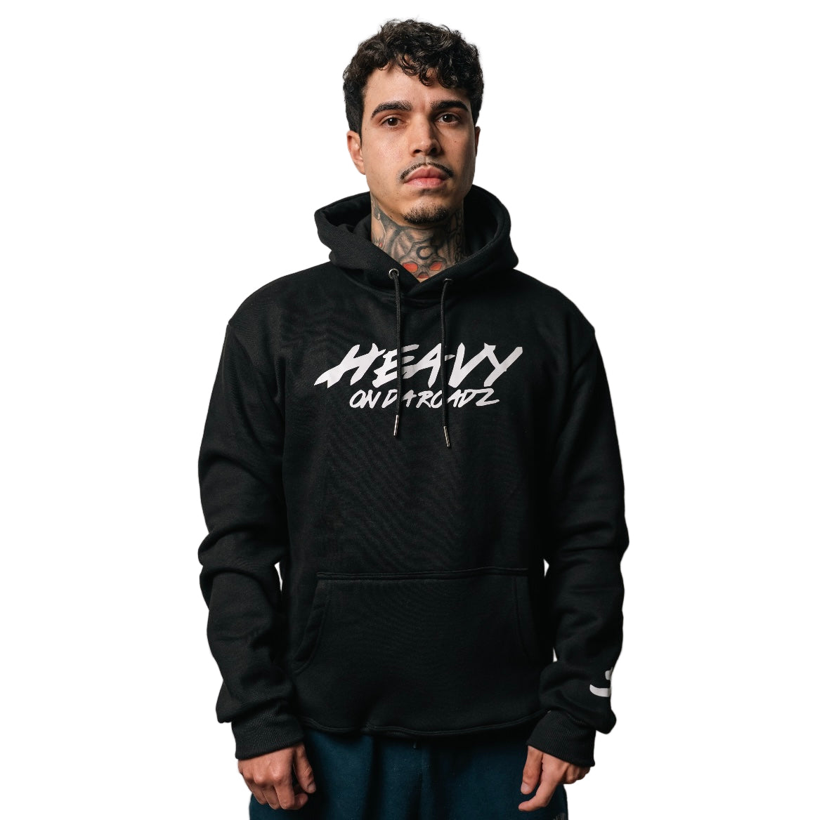 Black Hoodie W/ Big Logo